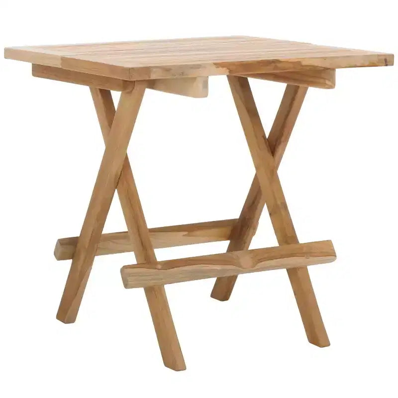Table Carrée Pliante Saba en Teck