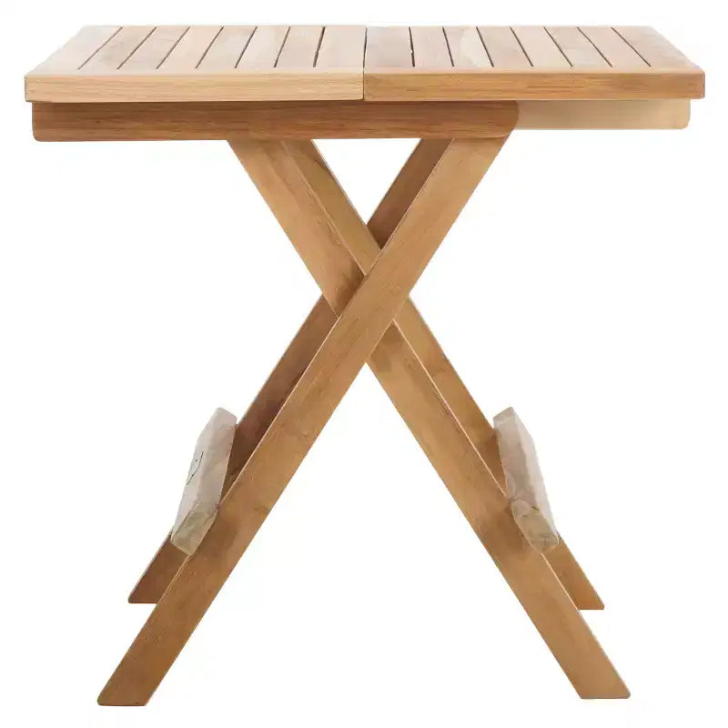 Table Carrée Pliante Saba en Teck