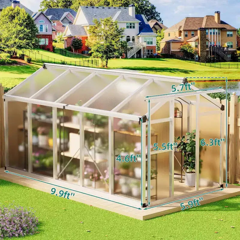 Serre de jardin extérieure