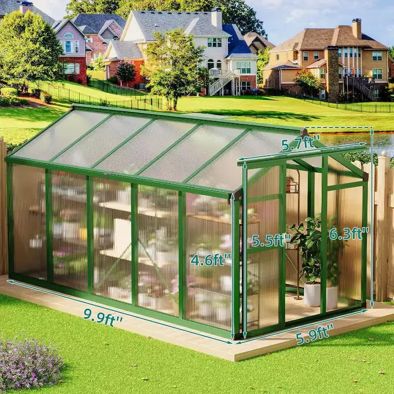 Serre de jardin extérieure