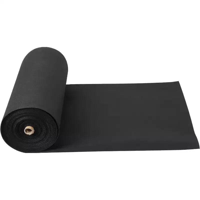 6.0oz Sturdy Garden Weed Barrier Fabric, 4x50ft Landscape Ground Cover with Alignment Stripes for Easy Planting