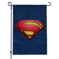 The Flash Supergirl Logo Garden Yard Flag with Pole Stand Holder