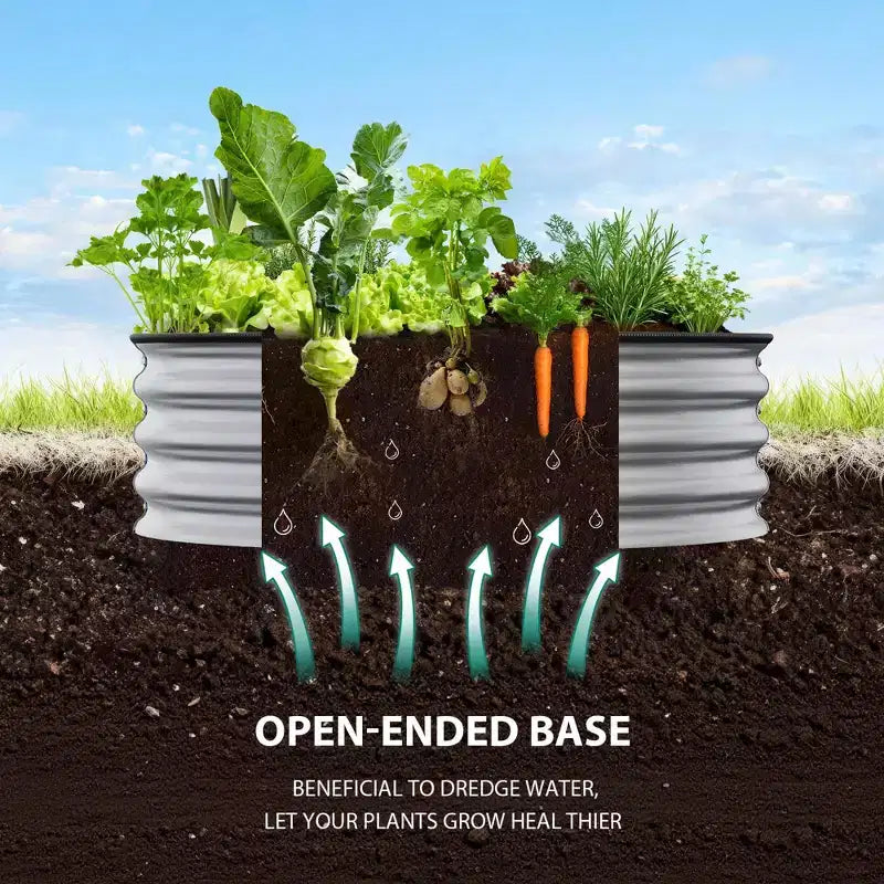 Bacs de jardin extérieurs
