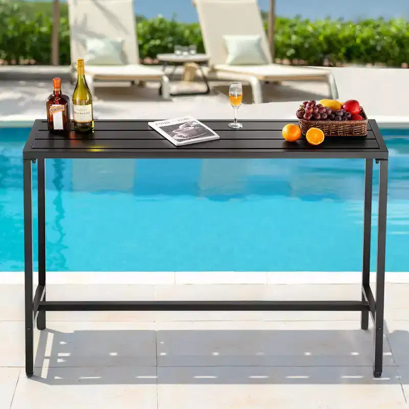 Table de bar d'extérieur