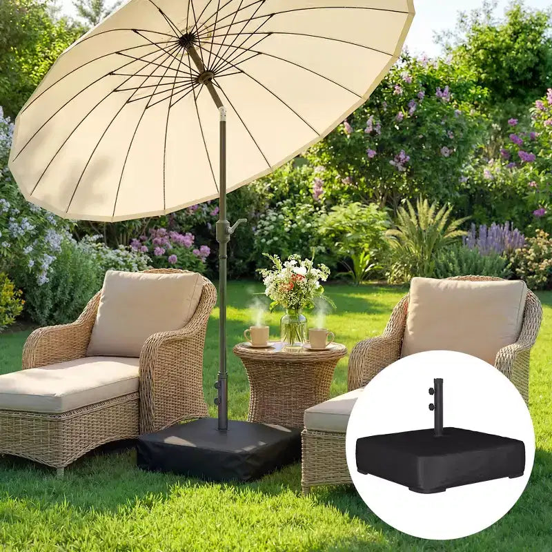 Pied de parasol de terrasse