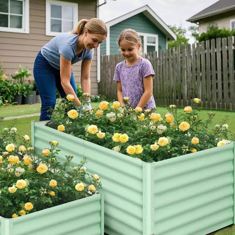 Jardinière surélevée extérieure