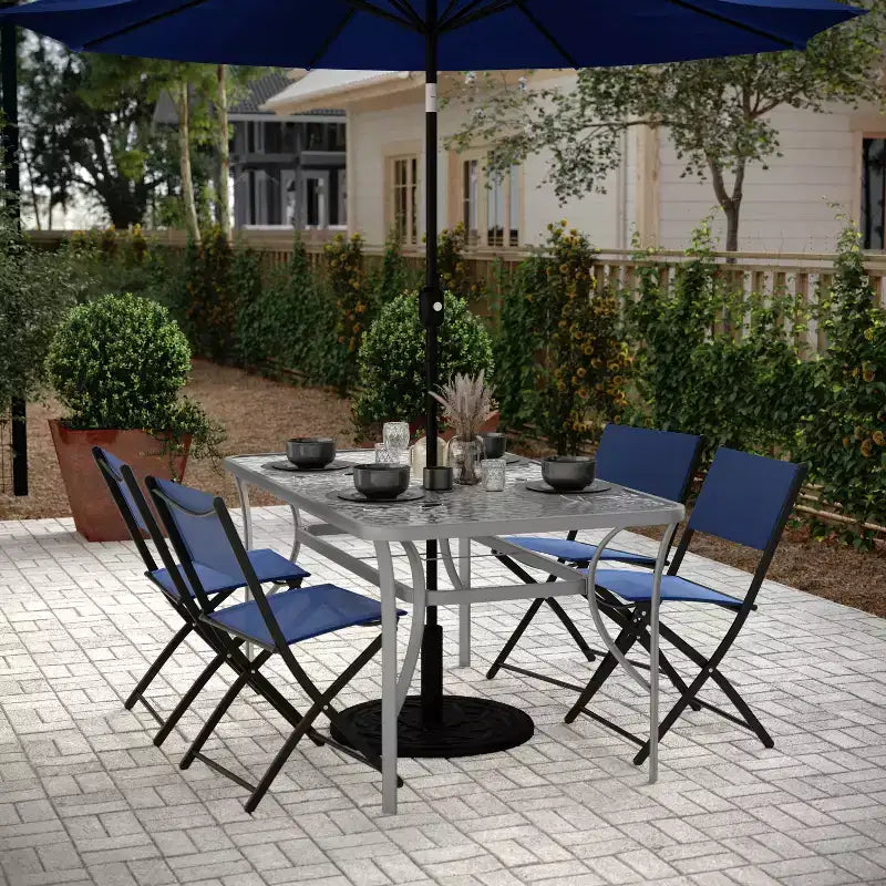 Table de patio de qualité commerciale