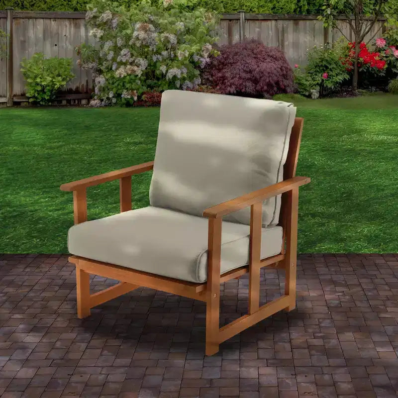Fauteuil de club en bois