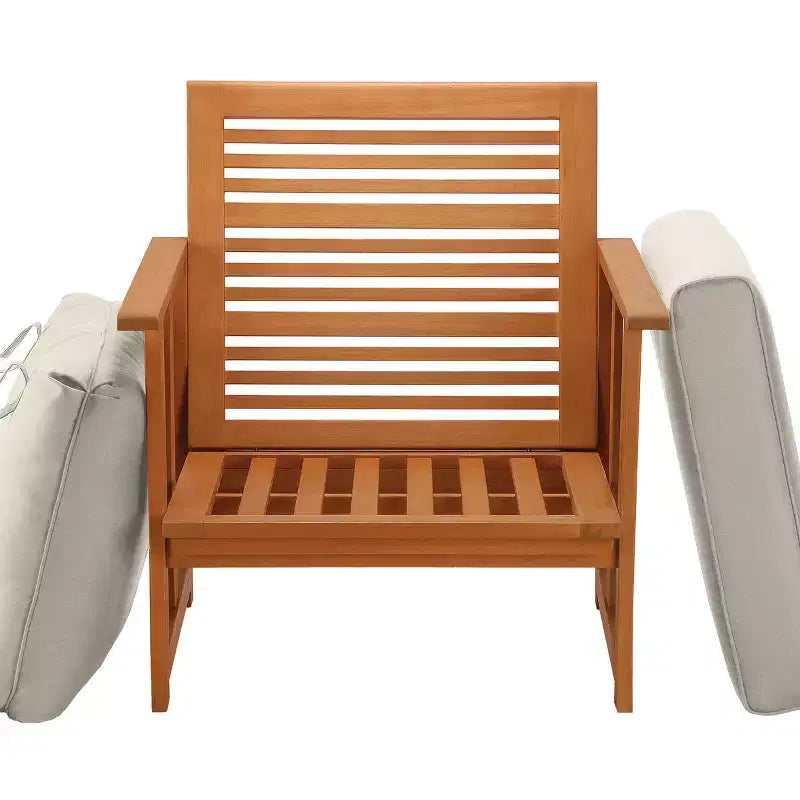 Fauteuil de club en bois