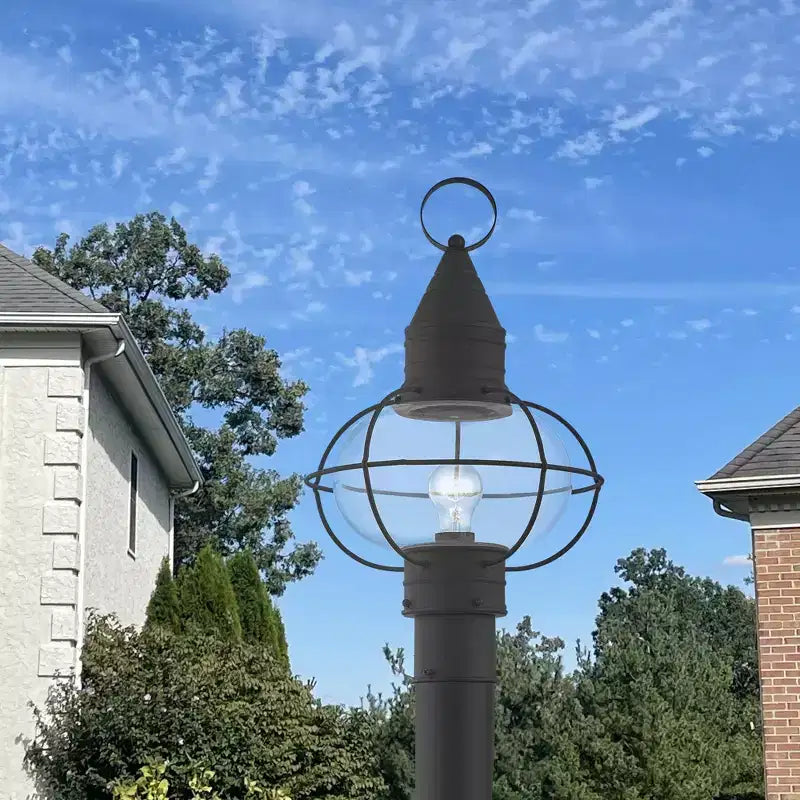 Lampadaire noir