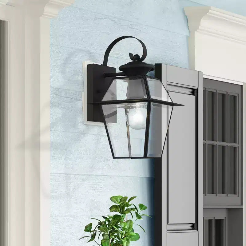 Applique murale noire
