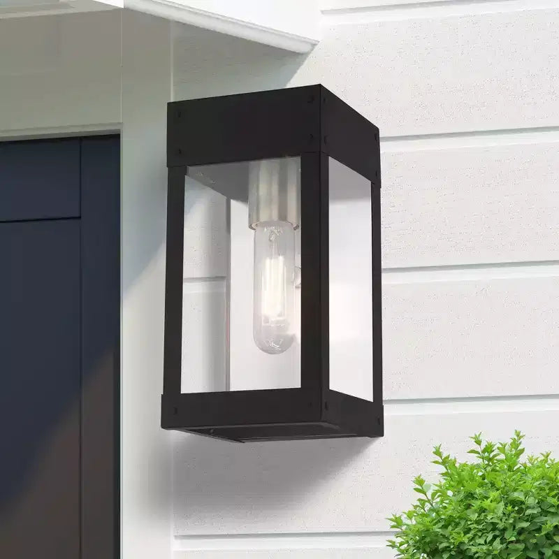 Applique murale noire